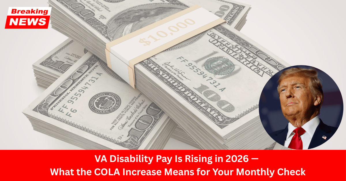 VA Disability Pay Is Rising in 2026 — What the COLA Increase Means for Your Monthly Check