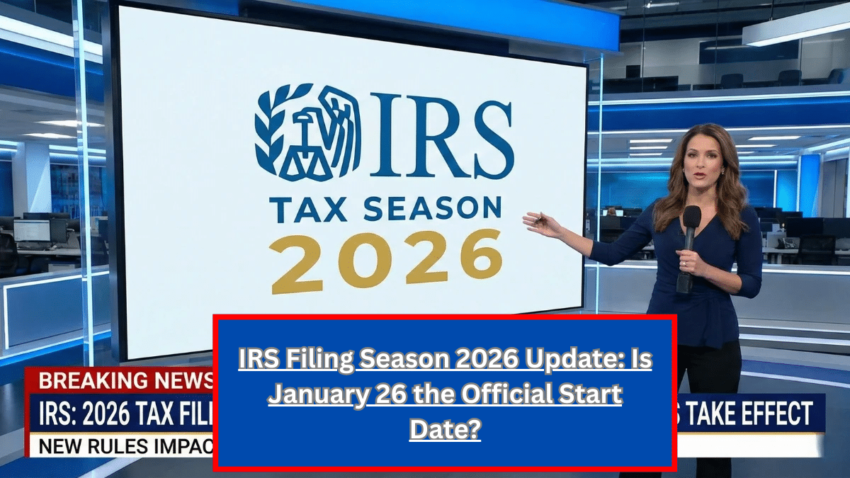 IRS Filing Season 2026 Update