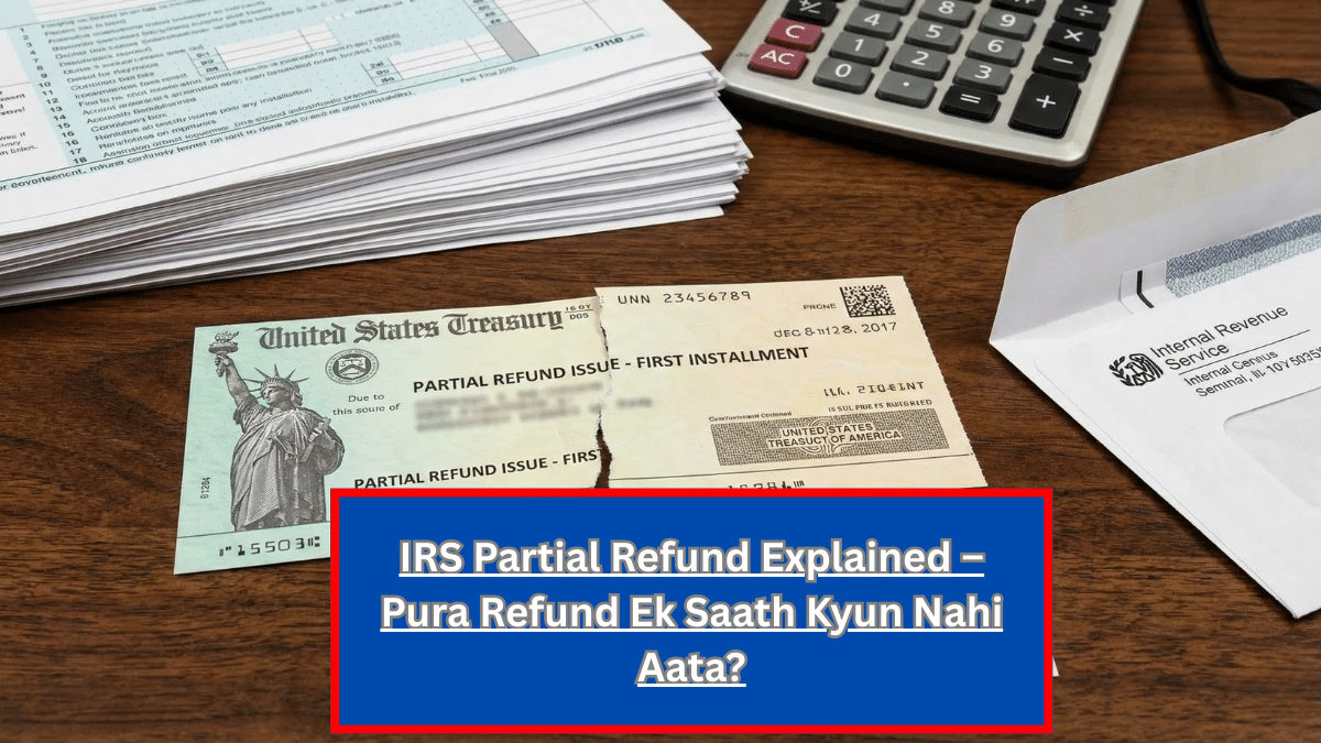 IRS Partial Refund Explained