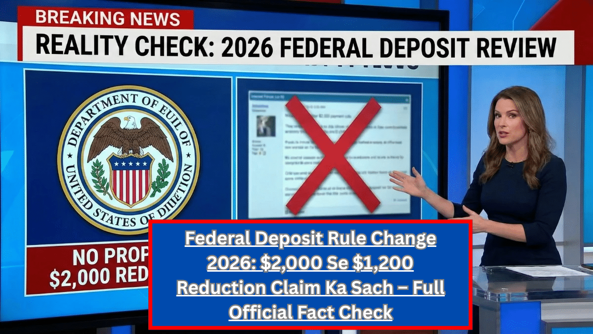 Federal Deposit Rule Change 2026