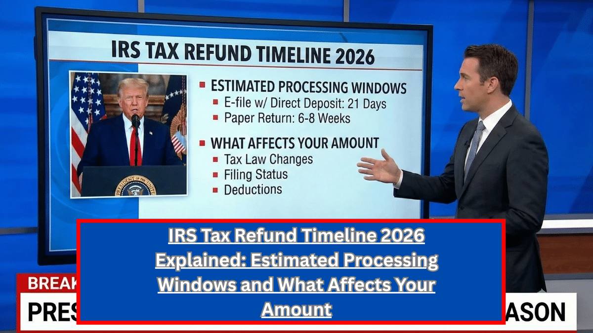 IRS Tax Refund Timeline 2026 Explained