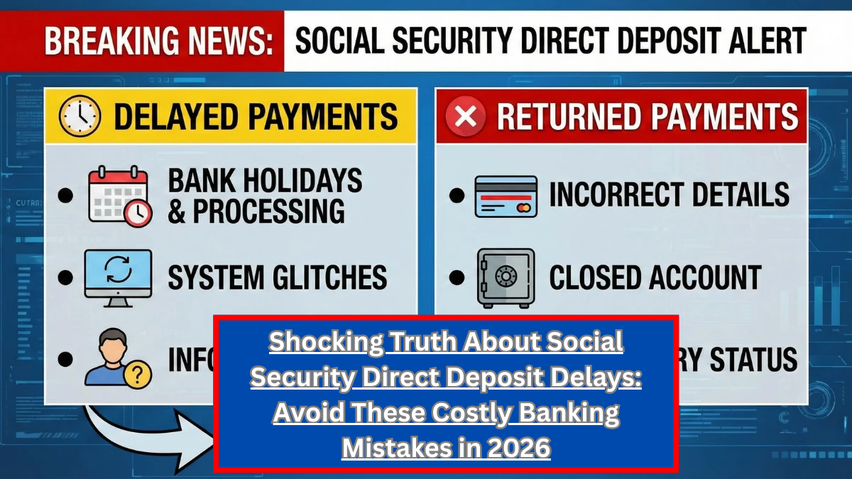 Shocking Truth About Social Security Direct Deposit Delays