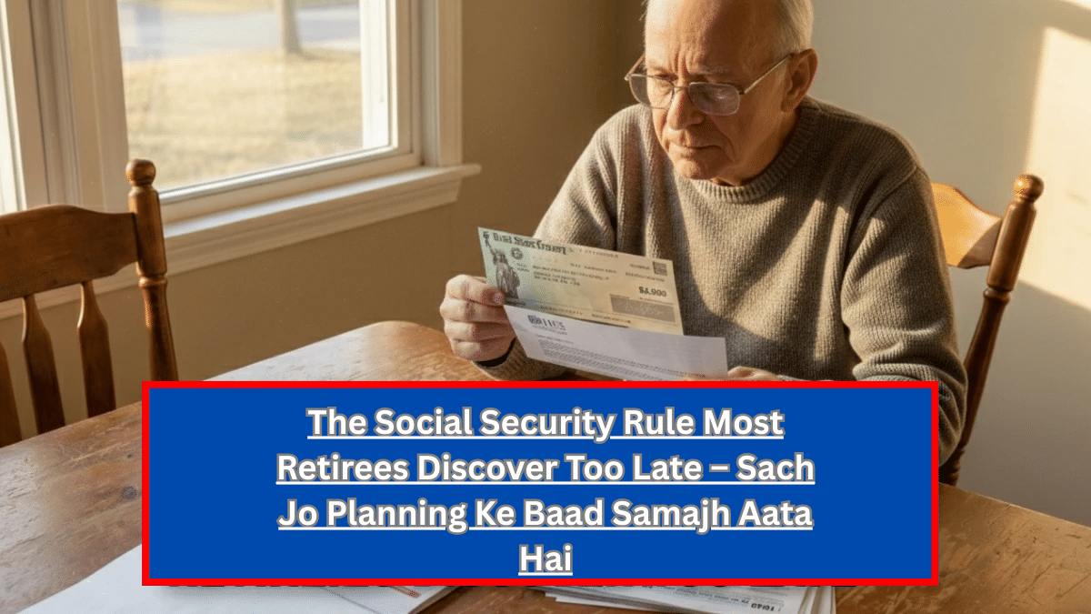 The Social Security Rule Most Retirees Discover Too Late